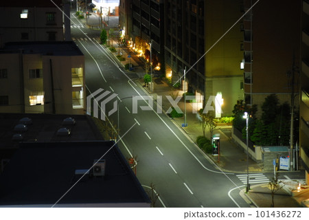 夜晚的城市風光 夜晚的城市風光 101436272