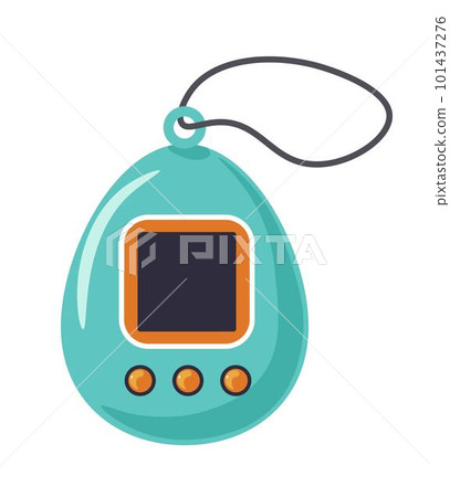Retro old school games, tamagotchi digital pet 101437276
