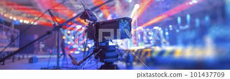 studio camera at the concert. 101437709