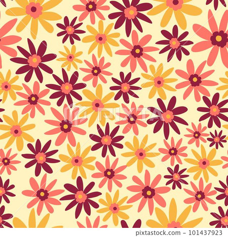 Flowers in blossom, spring or summer decoration 101437923