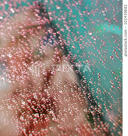 Raindrops on the car wondow 101439682