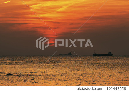 Sunset at Boso Susaki 101442658