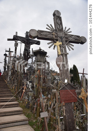 Lithuania Sacred Place Hill of Crosses 101444276