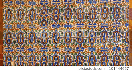 Typical Ceramic Tiles, Casa Pilatos, Sevilla, Spain Typical Ceramic Tiles, Casa Pilatos, Sevilla, Spain 101444667