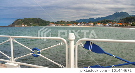 Beach of Santa Marina and Ribadesella Promenade, Ribadesella, Spain 101444671