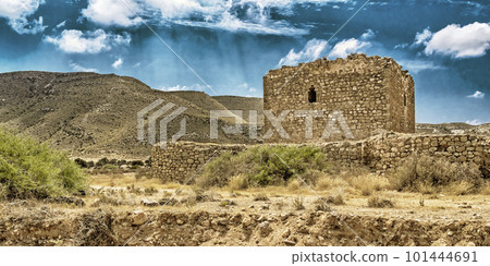 Tower of Los Alumbres, Cabo de Gata-Nijar Natural Park, Spain 101444691