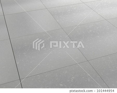 Empty floor with grey tiles 101444954