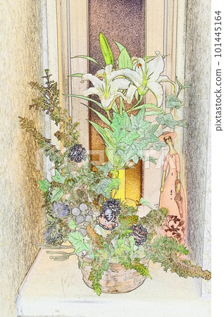 插圖插花 Matsubokkuri 1 101445164