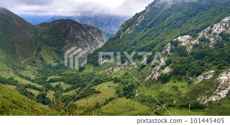 Peaks of Central Massif, Picos de Europa National Park, Spain 101445405