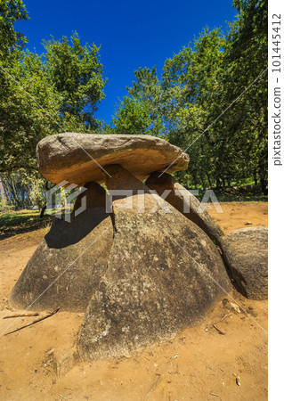 Megalithic Dolmen of Axeitos, Ribeira, Spain 101445412