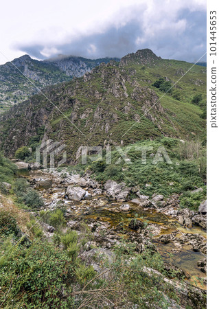 Cares River, Picos de Europa National Park, Spain Cares River, Picos de Europa National Park, Spain 101445653