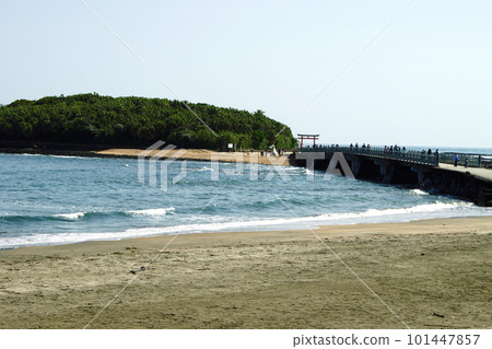 宮崎縣的人氣觀光勝地青島地區“青島” 宮崎縣的人氣觀光勝地青島地區“青島” 101447857