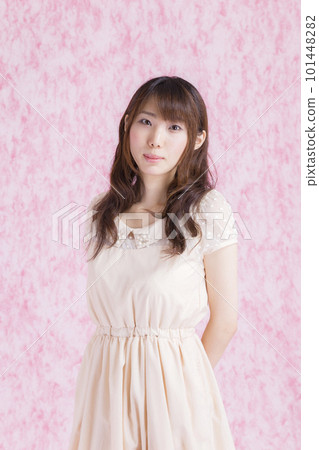 White One Piece Girl 101448282