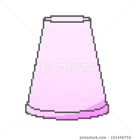 圓點圖_倒立紙杯（粉色） 101448758