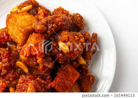 Mala gangjeong on a white background 101449113