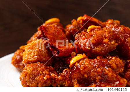 Gangjeong Chicken with Mala Sauce Gangjeong Chicken with Mala Sauce 101449115