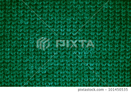 Handmade knitted background with macro woven threads. 101450535