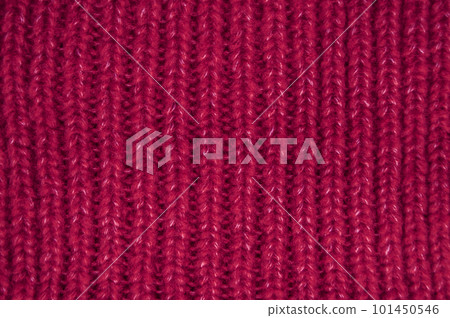 Handmade knit background with detail weave threads. 101450546