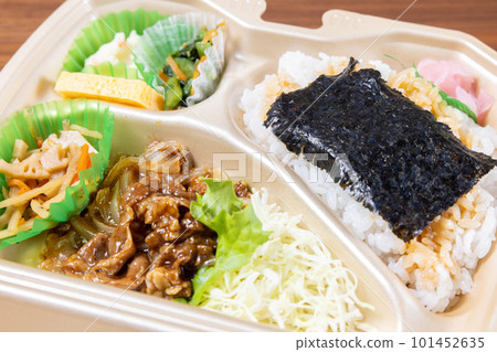 美味的紫菜午餐盒 美味的紫菜午餐盒 101452635