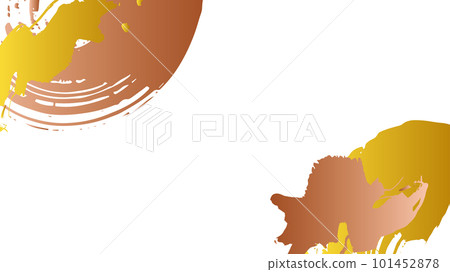 帶有淡淡筆觸的背景材料 白色和金色 帶有淡淡筆觸的背景材料 白色和金色 101452878