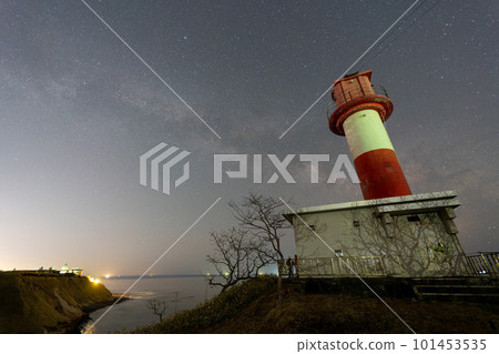 Lighthouse and Milky Way 101453535