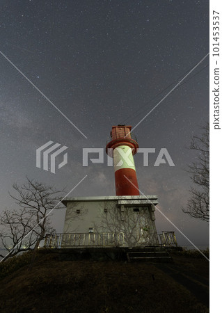 Lighthouse and Milky Way 101453537