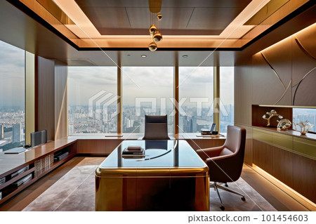 Business office of a large company executive 101454603