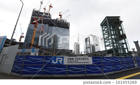 高樓林立的JR大阪站北側，俗稱“梅北地區”（攝於2023年4月） 101455269