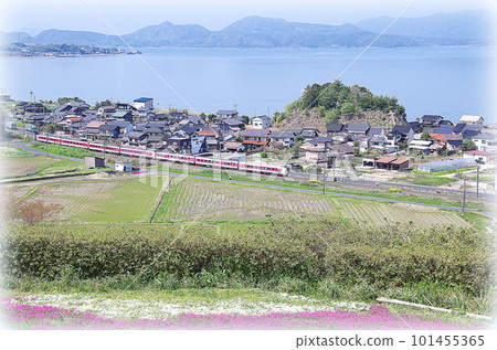 特快八雲運行的中海線沿線風景(插圖風格) 特快八雲運行的中海線沿線風景(插圖風格) 101455365