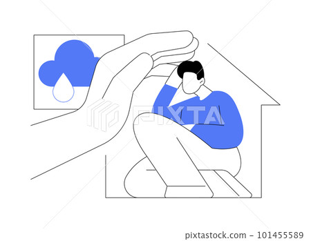 Psychological safety abstract concept vector illustration. Psychological safety abstract concept vector illustration. 101455589