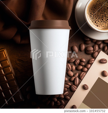 Takeaway Coffee Cup Mock-Up Takeaway Coffee Cup Mock-Up 101455732