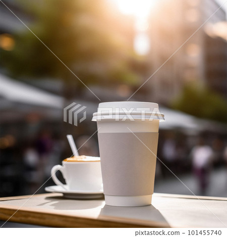 Takeaway Coffee Cup Mock-Up 101455740