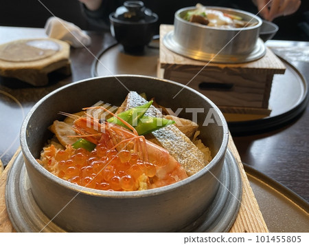 Boiled rice 101455805