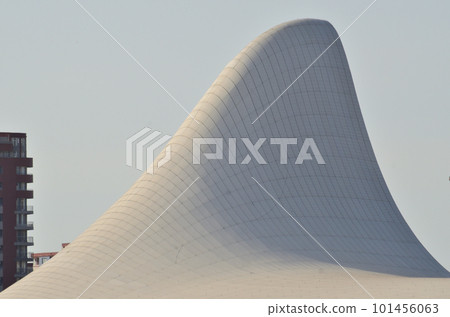 Heydar Aliyev Center in the Azerbaijan city of Baku 101456063