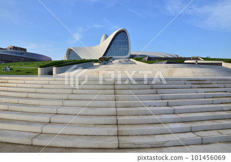 Heydar Aliyev Center in the Azerbaijan city of Baku Heydar Aliyev Center in the Azerbaijan city of Baku 101456069