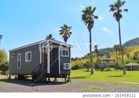 [Yamaguchi Prefecture] Green Stay Nagaura Trailer House in Suooshima 101459112