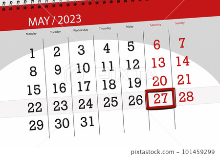 Calendar 2023, deadline, day, month, page, organizer, date, May, saturday, number 27 Calendar 2023, deadline, day, month, page, organizer, date, May, saturday, number 27 101459299