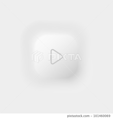 neumorphism style. UI/UX user interface button. Vector illustration. 101460069