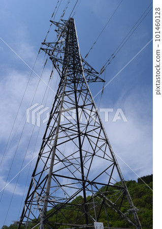 輸電塔高壓交流電 101460128