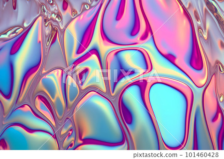 Molten, Fluid Metallic Texture Molten, Fluid Metallic Texture 101460428