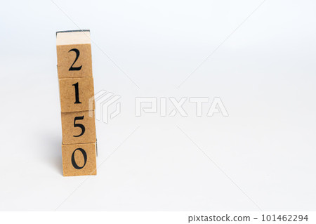 Wooden block number 2150 Wooden block number 2150 101462294
