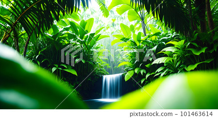 Tropical landscape Tropical landscape 101463614