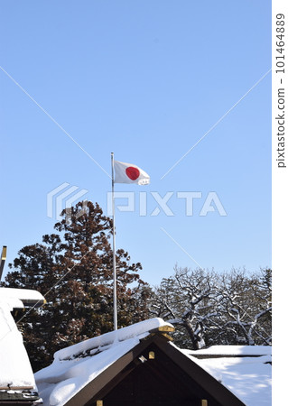 雪景和日之丸 101464889