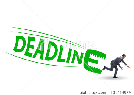 Concept of time and deadline 101464979