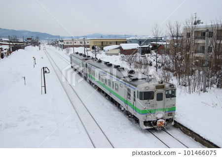 Winter Sekihoku Main Line Kiha 40 (Asahikawa ⇔ Engaru) 101466075