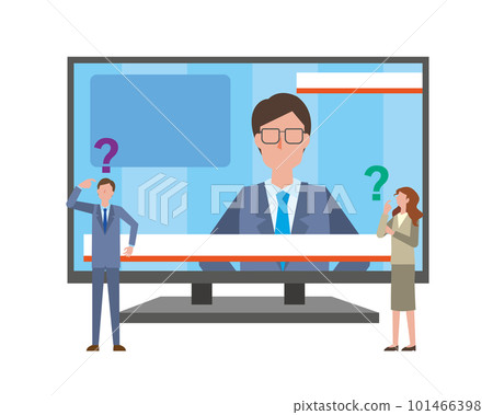 Doubts about TV news 101466398