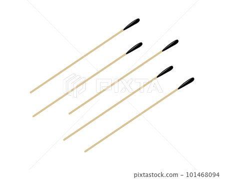 Illustration of five simple subo peony (Kansai type sparkler) 101468094