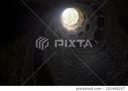 Famous landmark Quinta da Regaleira estate in Sintra Famous landmark Quinta da Regaleira estate in Sintra 101468287