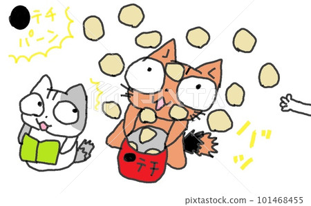 Potechippan the cat with big eyes Potechippan the cat with big eyes 101468455