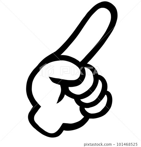 Pointing mark check 101468525